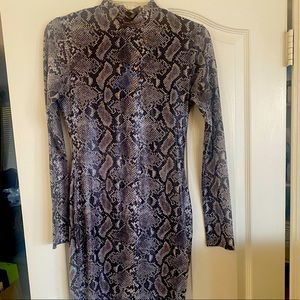 Snakeskin Dress